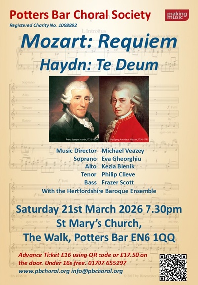 Mozart Requiem / Haydn Te Deum